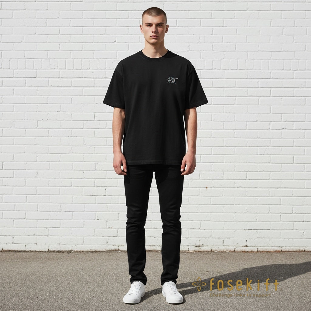 【FoseKift】Black Tシャツ｜半袖｜