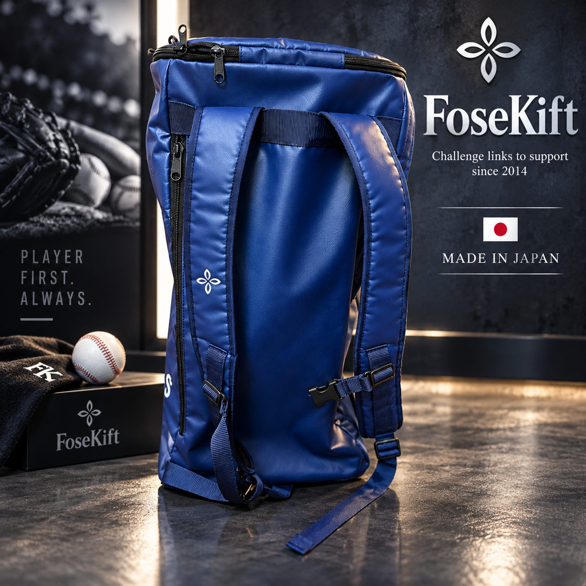 【FoseKift】バックパック｜ネイビー｜