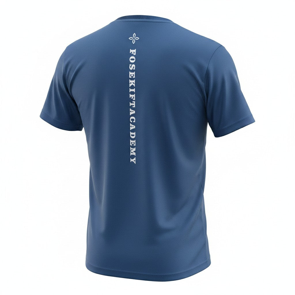 【FoseKift】 昇華プリントTシャツ｜Navy・Beige・Light Blue