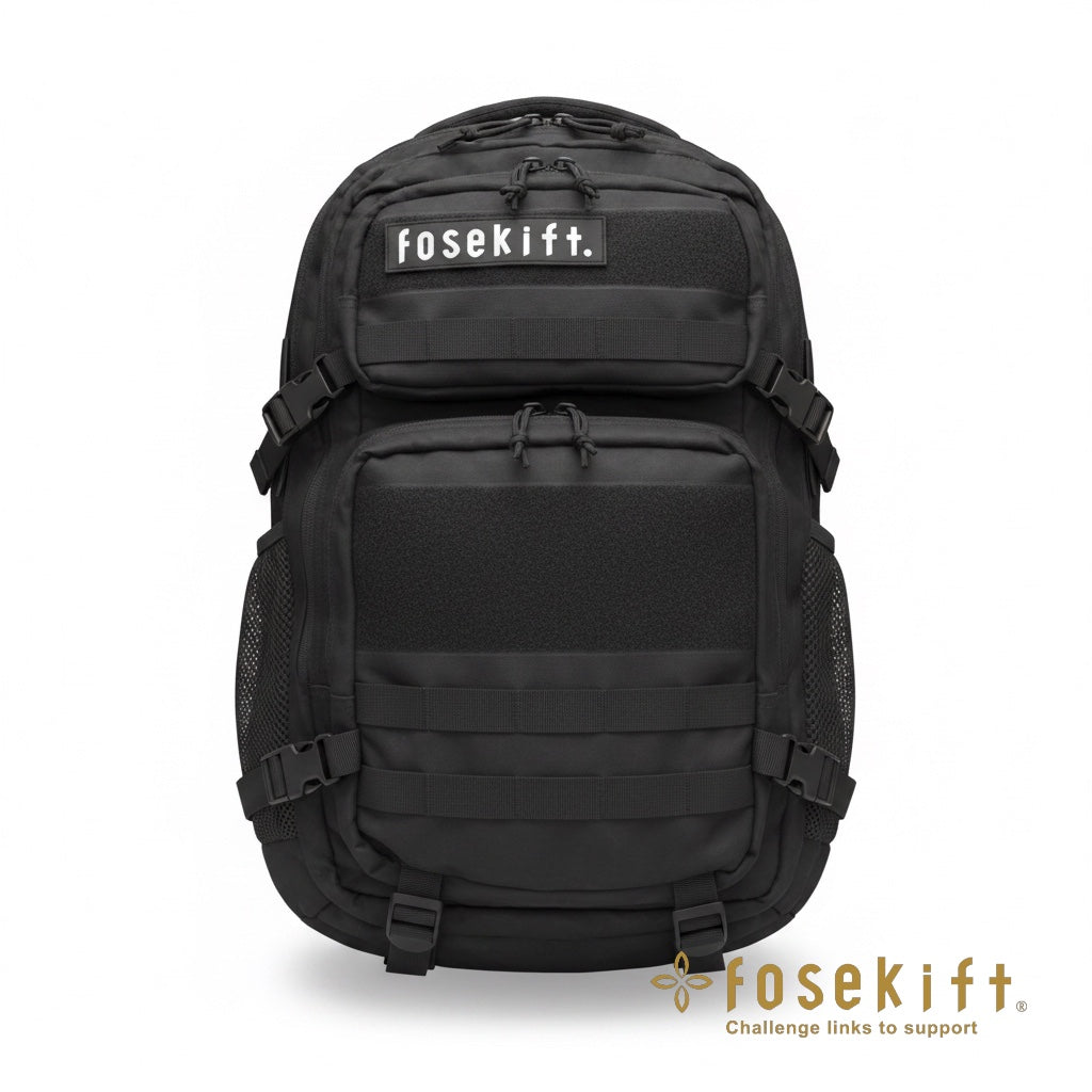 【FoseKift】スポーツリュック｜Navy × Black