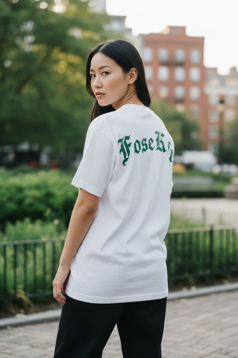 【FoseKift】四葉 BIG Tシャツ｜オーバーサイズ