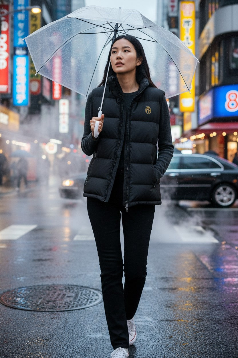 【ダウンベスト】Black/Navy