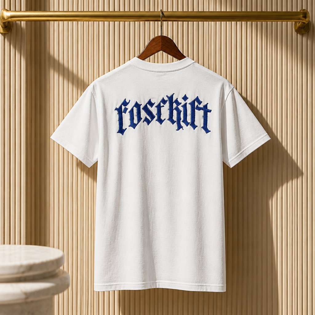 【FoseKift】BIG Tシャツ｜BLACK × WHITE｜オーバーサイズ