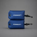 【FoseKift】 エコバッグ｜幾何学模様LOGO 2セット