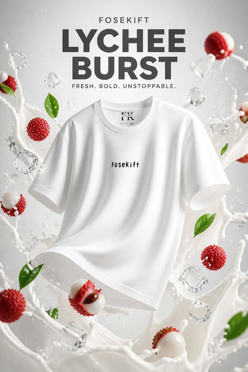 【FoseKift】BLACK ロゴ BIG Tシャツ｜オーバーサイズ